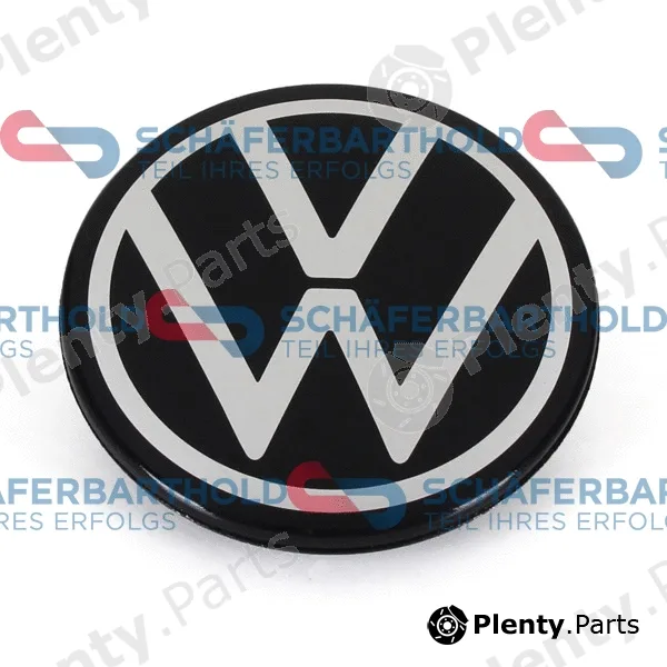 SchaeferbartholdGmbH 317188720111 — Emblem, hubcap ORIGINAL VW 5H0 601 171  FOD