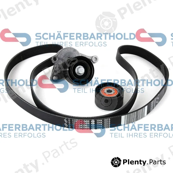 SchaeferbartholdGmbH 300285160111 — V-Ribbed Belt Set ORIGINAL RENAULT 11 72 003 34R