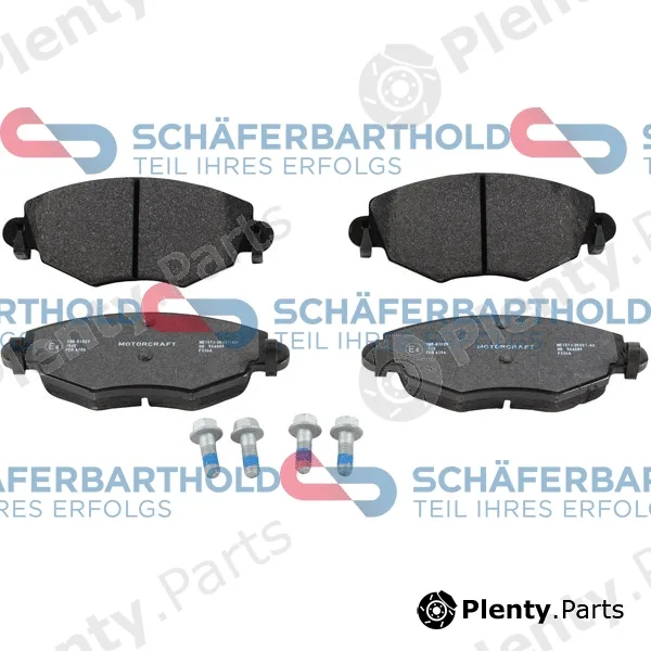 SchaeferbartholdGmbH 315062820111 — Brake Pad Set, disc brake ORIGINAL FORD 1 783 849