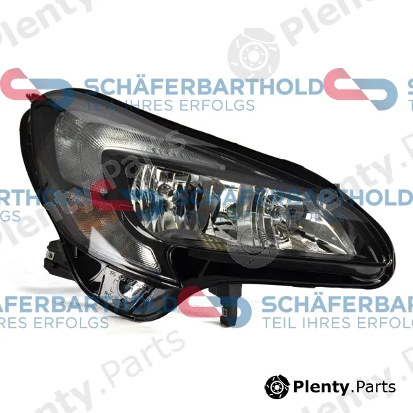 SchaeferbartholdGmbH 410161310111 — Headlight ORIGINAL OPEL 39108223