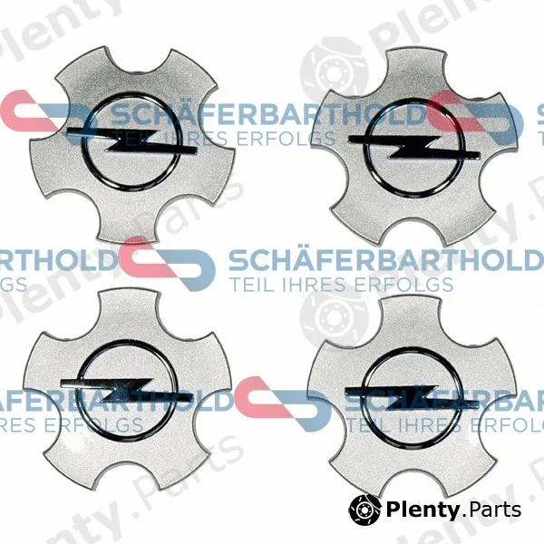 SchaeferbartholdGmbH 100160130111 — Emblem, hubcap ORIGINAL OPEL 90468692