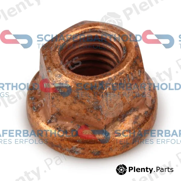 SchaeferbartholdGmbH 395180700122 — Nut, exhaust manifold ORIGINAL VW N 908 946 01