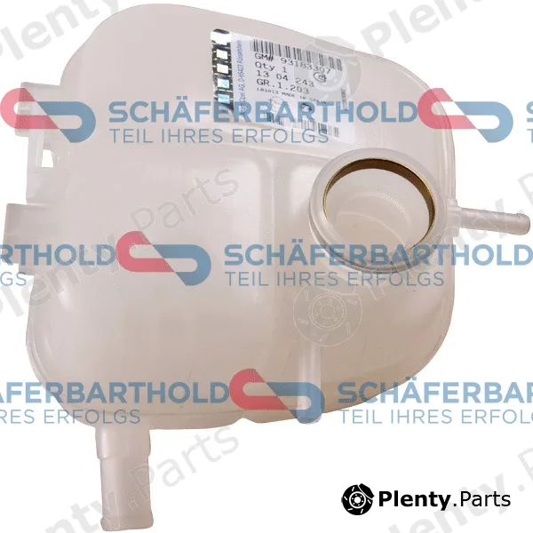 SchaeferbartholdGmbH 310160960111 — Expansion Tank, coolant ORIGINAL OPEL 93183307