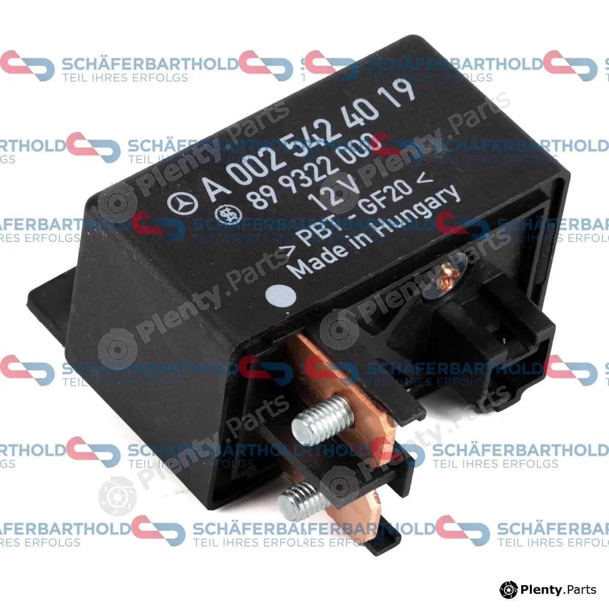 SchaeferbartholdGmbH 100120790111 — Battery Relay ORIGINAL MERCEDES-BENZ 002 542 40 19