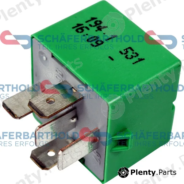 SchaeferbartholdGmbH 412275140111 — Relay, radiator fan overrun ORIGINAL CITROEN/PEUGEOT 6547.TX