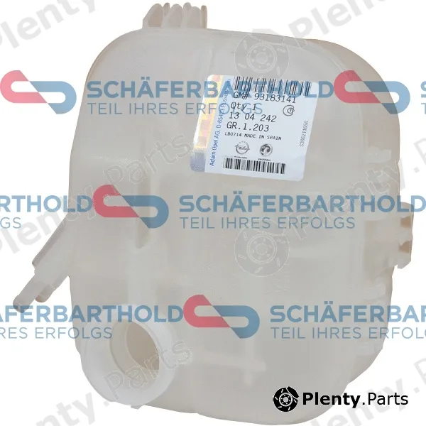 SchaeferbartholdGmbH 310160980111 — Expansion Tank, coolant ORIGINAL OPEL 16 826 411 80