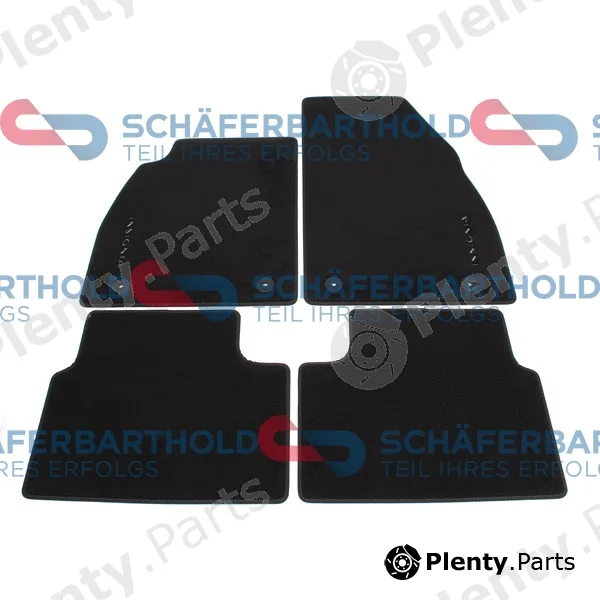 SchaeferbartholdGmbH 106163010111 — Floor Mat Set ORIGINAL OPEL 13333702