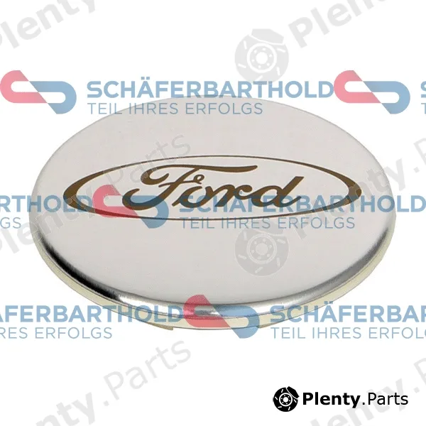 SchaeferbartholdGmbH 100060100111 — Emblem, hubcap ORIGINAL FORD 2 100 367