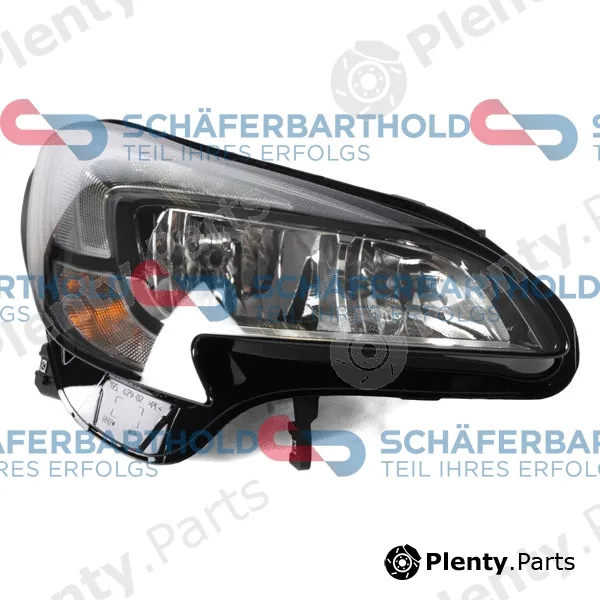 SchaeferbartholdGmbH 410161290111 — Headlight ORIGINAL OPEL 39108227