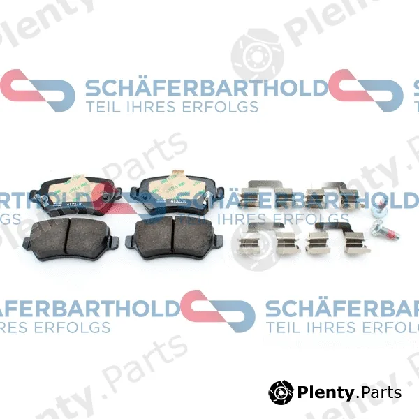 SchaeferbartholdGmbH 315161940111 — Brake Pad Set, disc brake ORIGINAL OPEL 93169143