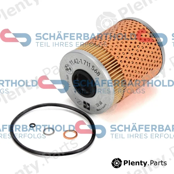 SchaeferbartholdGmbH 310020540111 — Oil Filter ORIGINAL BMW 11 42 1 730 389