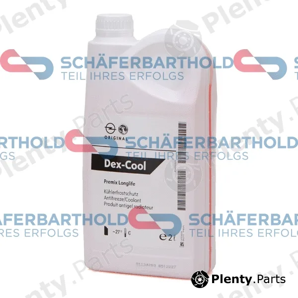 SchaeferbartholdGmbH 504168550111 — Antifreeze ORIGINAL OPEL 93160376