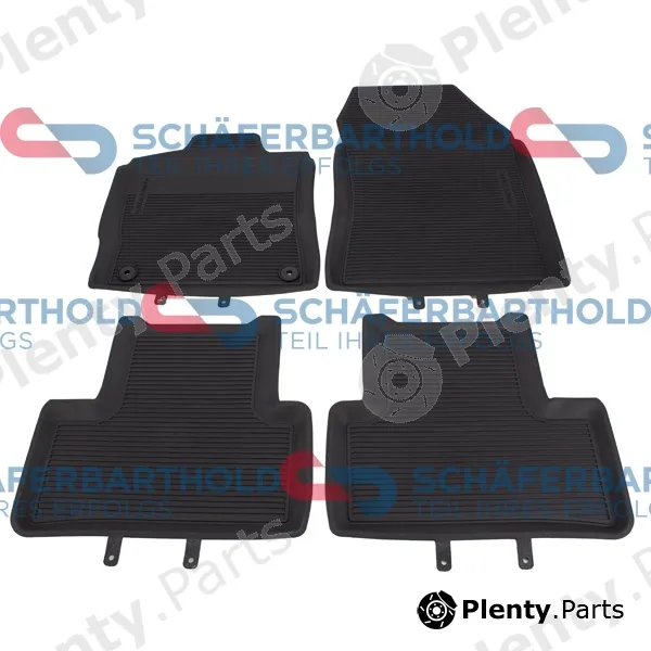 SchaeferbartholdGmbH 113163220111 — Floor Mat Set ORIGINAL OPEL 16 747 124 80
