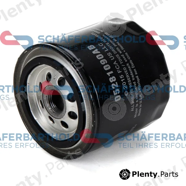 SchaeferbartholdGmbH 310081680111 — Oil Filter ORIGINAL FIAT K05281090AB
