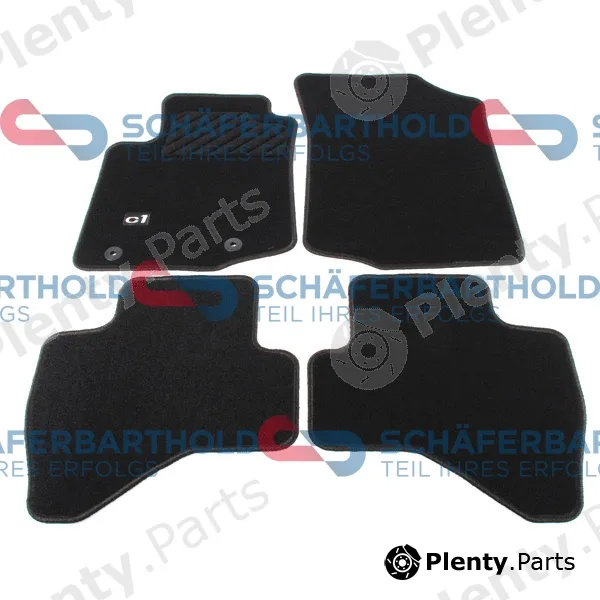 SchaeferbartholdGmbH 106260070111 — Floor Mat Set ORIGINAL CITROEN/PEUGEOT 16 108 218 80