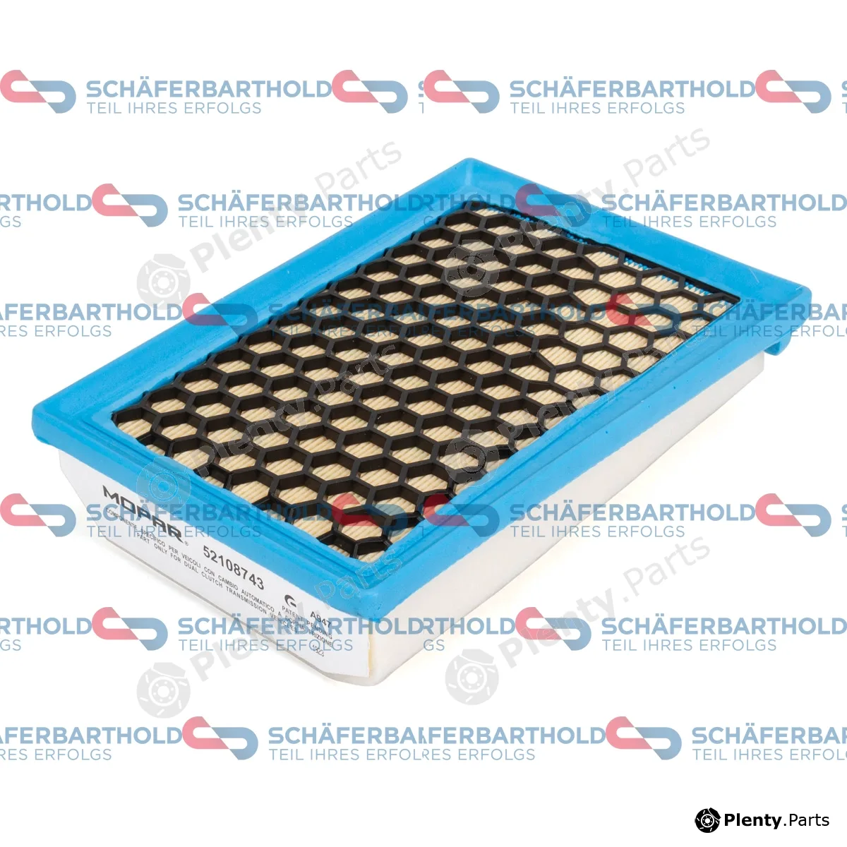 SchaeferbartholdGmbH 310082080111 — Air Filter ORIGINAL FIAT 52108743