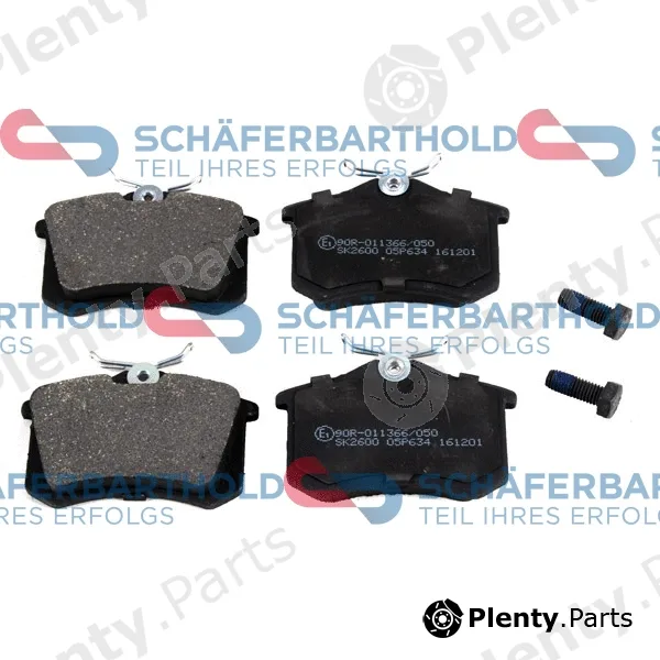 SchaeferbartholdGmbH 315270700111 — Brake Pad Set, disc brake ORIGINAL CITROEN/PEUGEOT 16 172 504 80