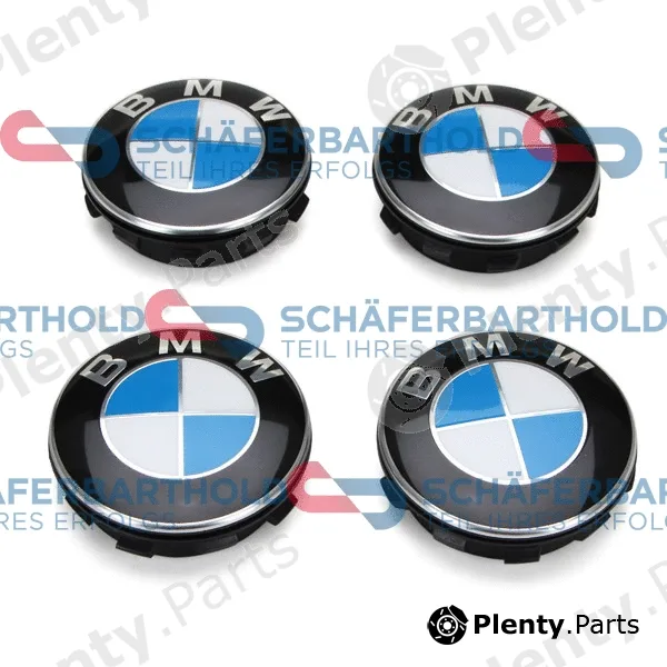 SchaeferbartholdGmbH 100020640111 — Emblem, hubcap ORIGINAL BMW 36 12 2 455 269