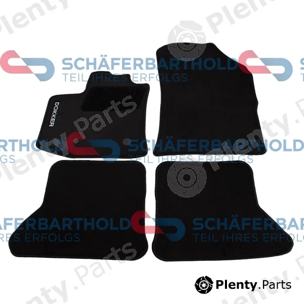 SchaeferbartholdGmbH 317280010111 — Floor Mat Set ORIGINAL RENAULT 82 01 149 582