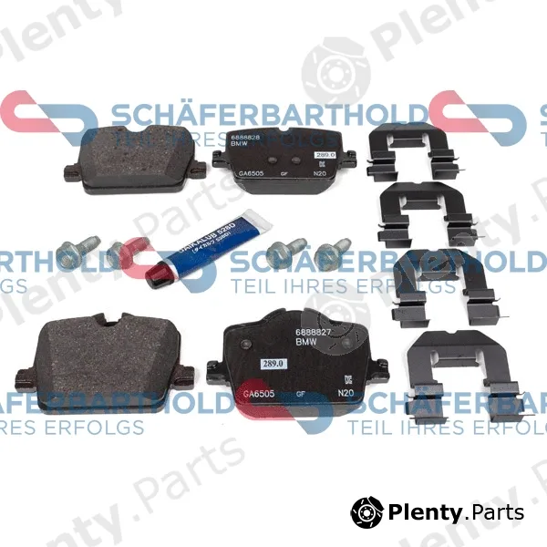 SchaeferbartholdGmbH 315022900111 — Brake Pad Set, disc brake ORIGINAL BMW 34 20 6 888 831