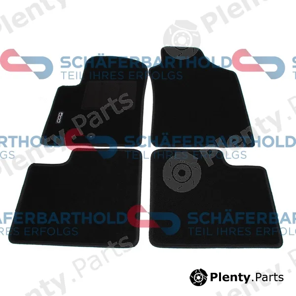 SchaeferbartholdGmbH 113085070111 — Floor Mat Set ORIGINAL FIAT 71807957