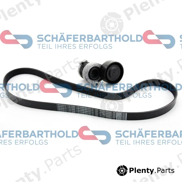SchaeferbartholdGmbH 300285090111 — V-Ribbed Belt Set ORIGINAL RENAULT 11 72 024 95R