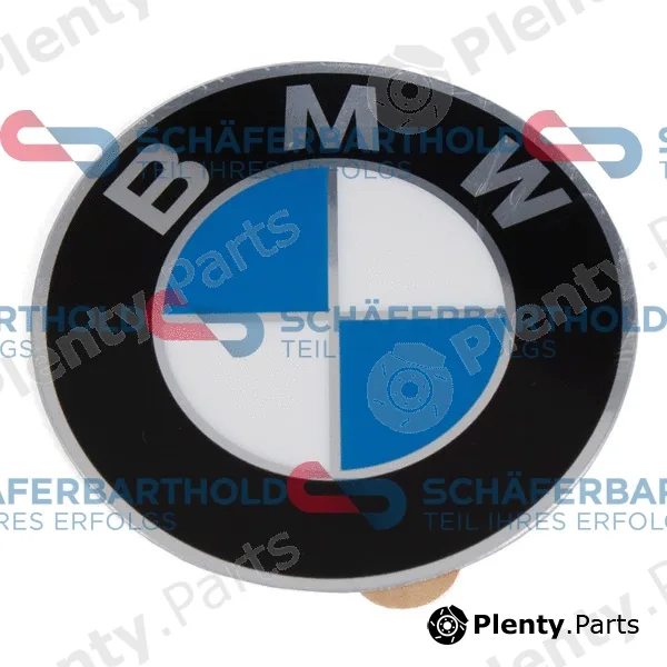 SchaeferbartholdGmbH 100021480111 — Emblem, hubcap ORIGINAL BMW 36 13 1 181 105