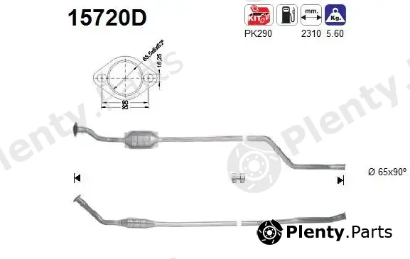 AS 15720D — Catalytic Converter