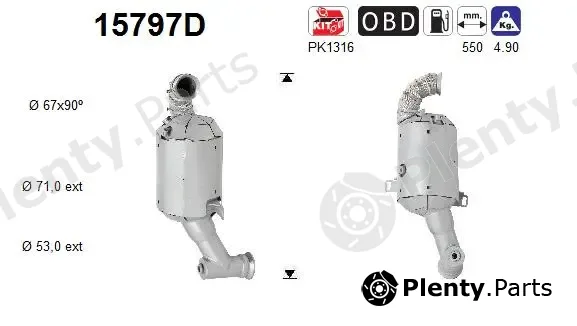 AS 15797D — Catalytic Converter