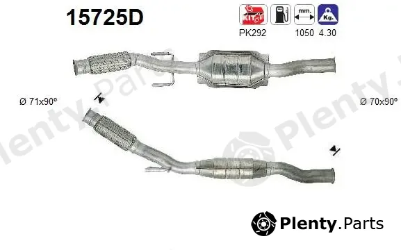 AS 15725D — Catalytic Converter