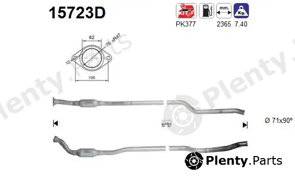 AS 15723D — Catalytic Converter