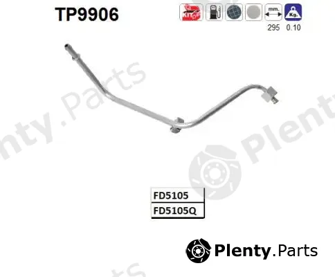 AS TP9906 — Pressure Pipe, pressure sensor (soot/particulate filter)