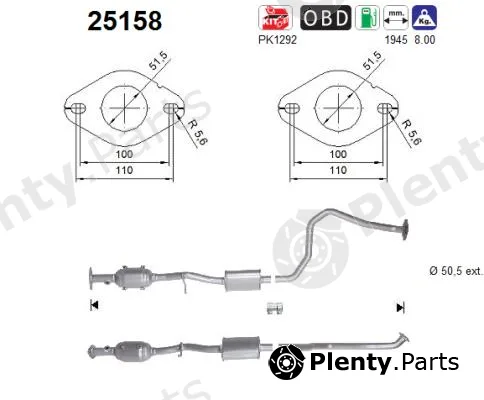 AS 25158 — Catalytic Converter