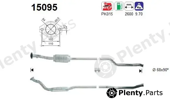 AS 15095 — Catalytic Converter