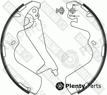 Girling 5186969 — Brake Shoe Set