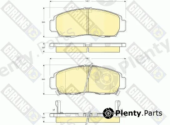 Girling 6132409 — Brake Pad Set, disc brake