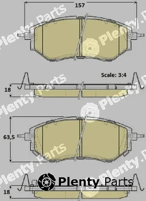 Girling 6133729 — Brake Pad Set, disc brake