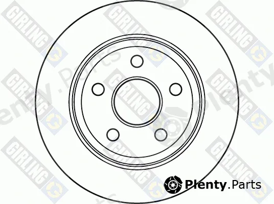 Girling 6049145 — Brake Disc
