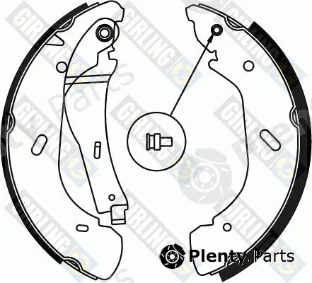 Girling 5186904 — Brake Shoe Set