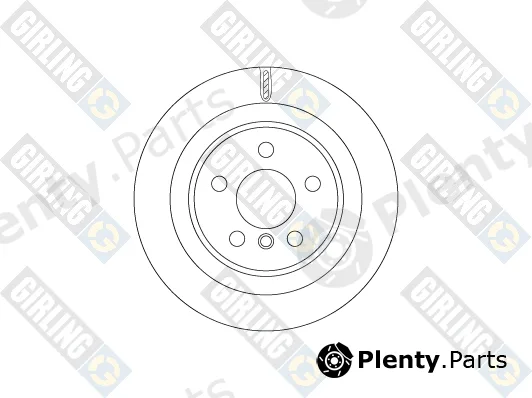 Girling 6067552 — Brake Disc