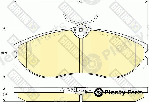 Girling 6111131 — Brake Pad Set, disc brake