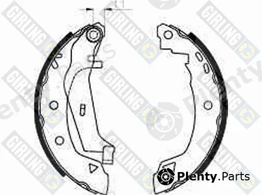 Girling 5182403 — Brake Shoe Set