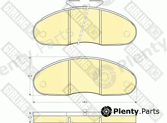 Girling 6108273 — Brake Pad Set, disc brake