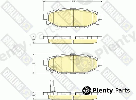 Girling 6133739 — Brake Pad Set, disc brake