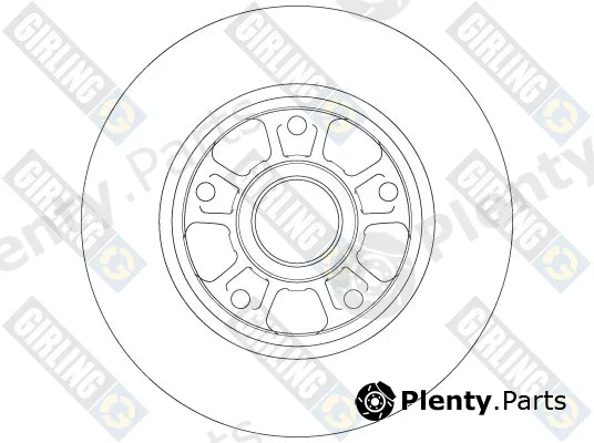 Girling 6061826 — Brake Disc