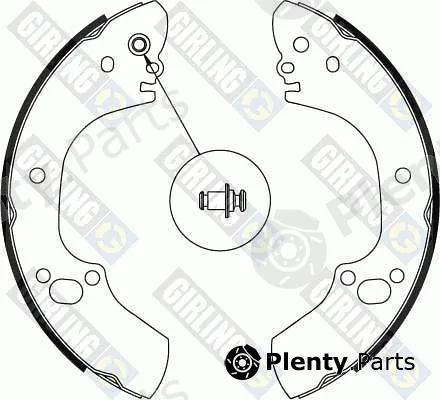 Girling 5184629 — Brake Shoe Set