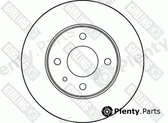 Girling 6017513 — Brake Disc
