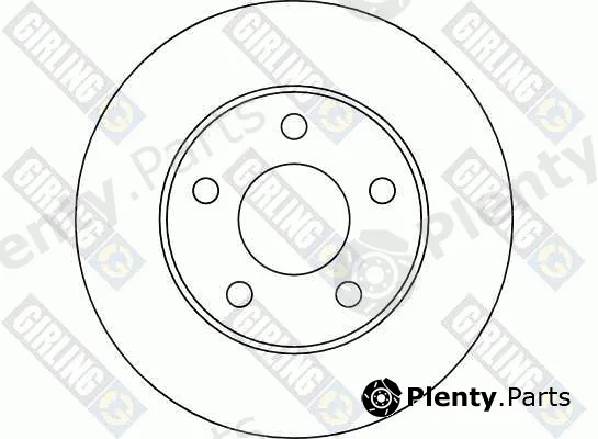 Girling 6040411 — Brake Disc