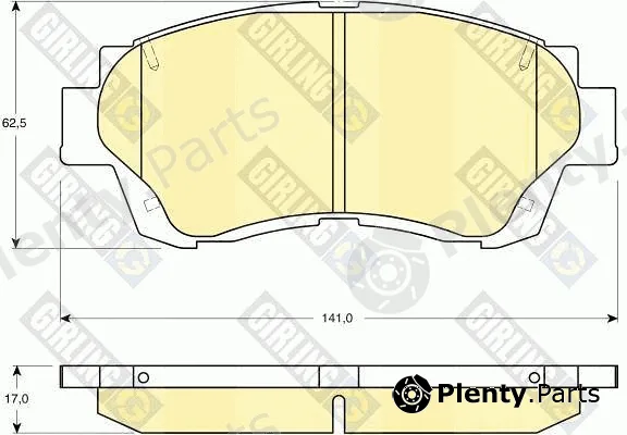 Girling 6131559 — Brake Pad Set, disc brake