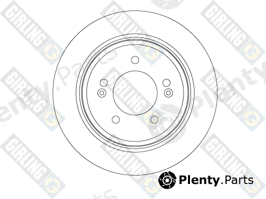 Girling 6079534 — Brake Disc